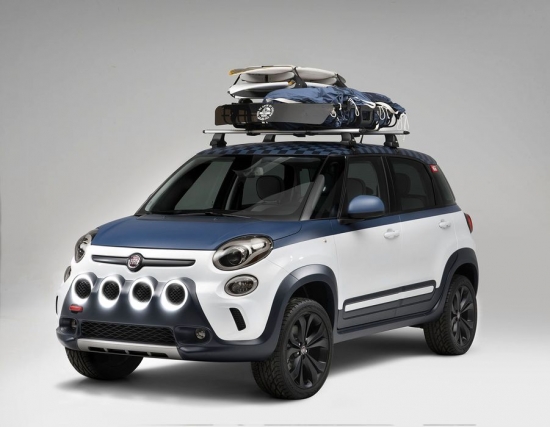 Fiat 500L Vans concept, the companion of youth